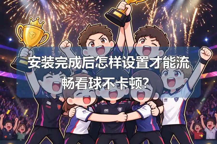 安装完成后怎样设置才能流畅看球不卡顿？