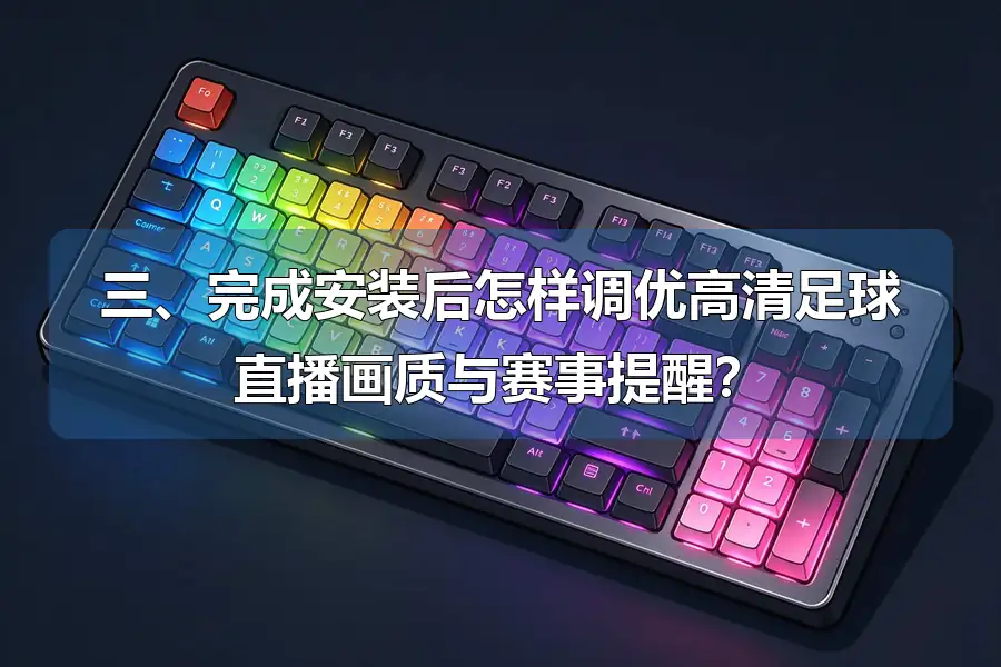 三、完成安装后怎样调优高清足球直播画质与赛事提醒?